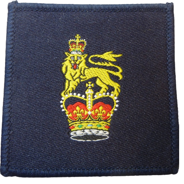A picture of a cloth badge